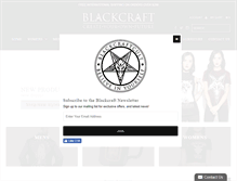 Tablet Screenshot of blackcraftcult.com